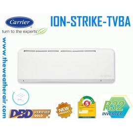 แอร์ Carrier ION STRIKE INVERTER (INVERTER Wall Type) (เบอร์ 5) น้ำยา R32 รุ่น TVBA ขนาด 9,200BTU-20,400BTU
