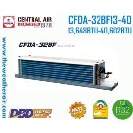 แอร์ Central Air เปลือย (Concealed Duct Type) เบอร์ 5 น้ำยา R32 รุ่น BF ขนาด 13,000BTU-40,000BTU