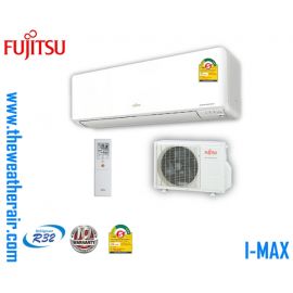 แอร์ Fujitsu ติดผนังอินเวอร์เตอร์ (INVERTER Wall Type) น้ำยา R32 รุ่น I-Max ขนาด 9,000BTU-24,000BTU